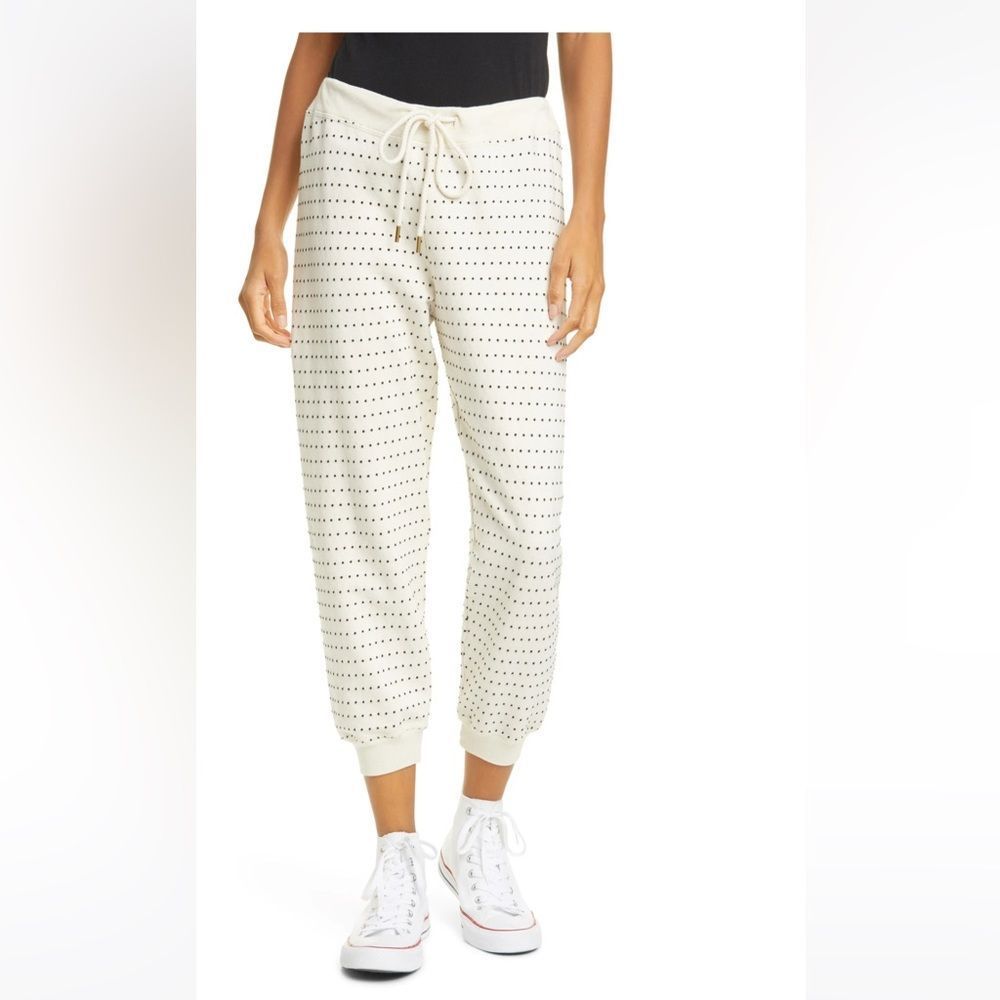THE GREAT The Swiss Dot Sweatpants NWT